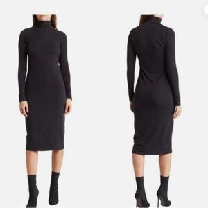 James Perse Elegant black bodycon dress Sz 1